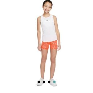 Nike Pro Dri-FIT Girls' Shorts Rush Orange